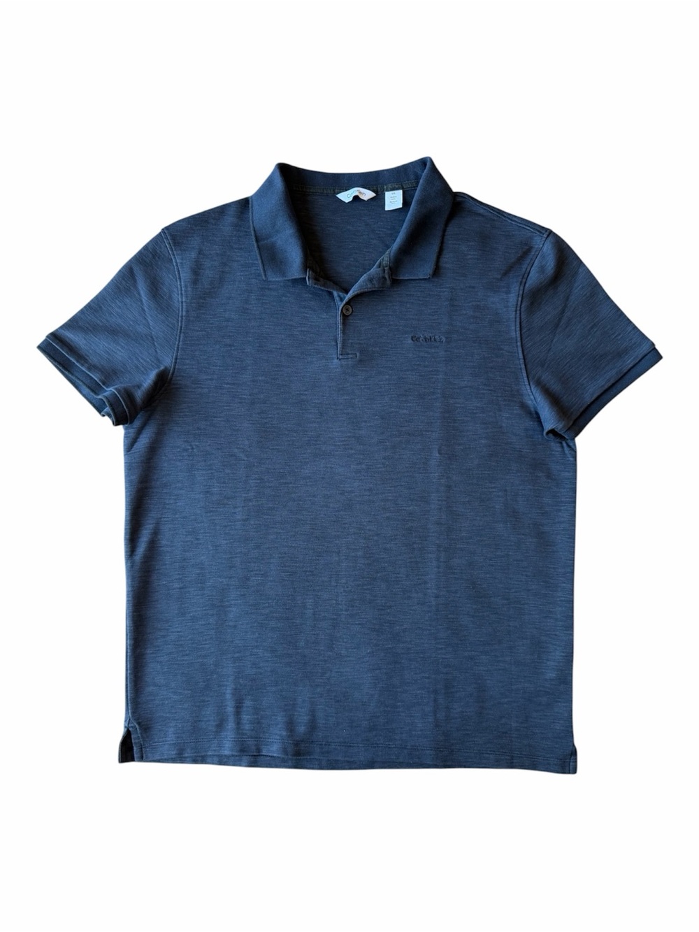 Calvin Klein Men's Navy Blue Polo Shirt